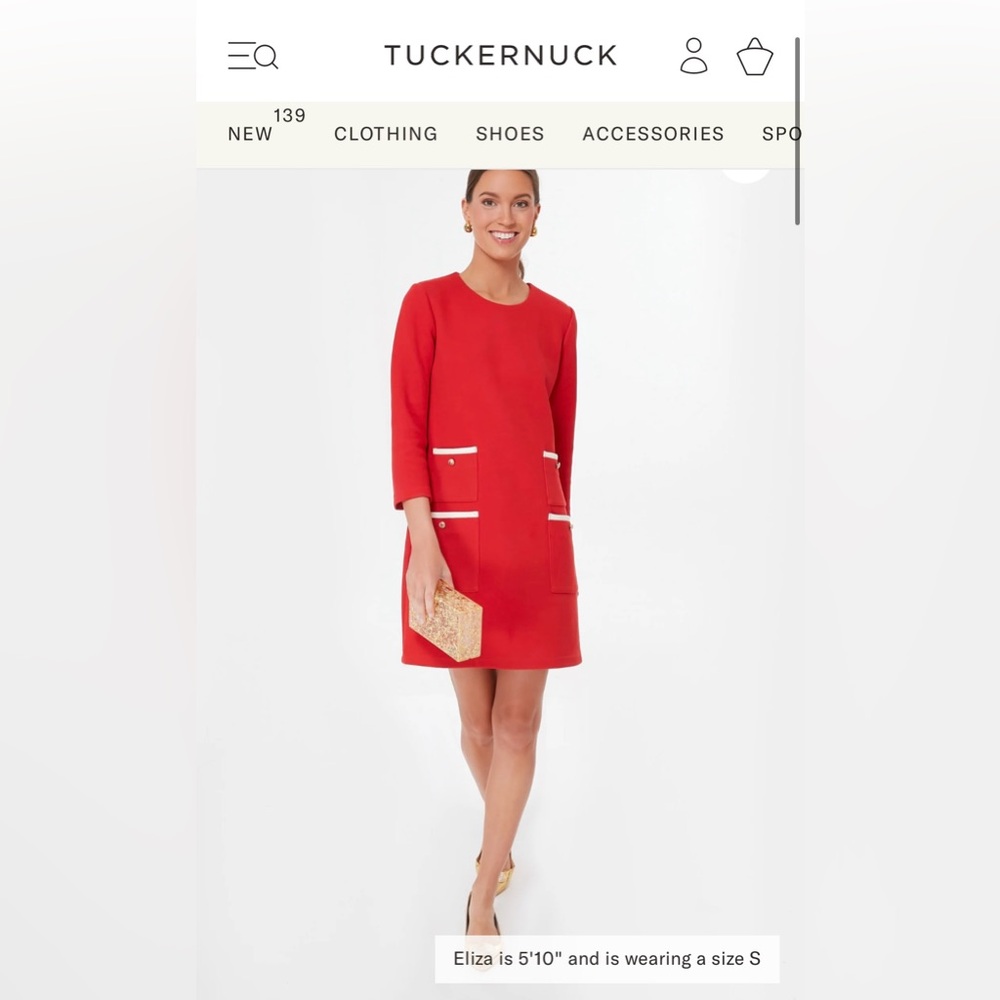 NWT Tuckernuck Red dress